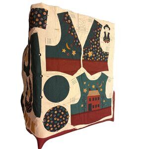 Starry Night Childs Hat & Vest Sewing Pattern Kit - Uncut Fabric Crafts